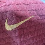 : Rust Textured Nike Hoodie Photo 2