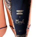 Toms x Meuf Paris Rosie The Riveter Coral Canvas Alpargata Classic Slip Photo 7