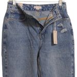 Good American 90s Duster Straight Leg Jeans Blue Distressed Pockets 6 / 28 New Photo 6