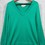 Vineyard Vines Green V-Neck Sweater Wool Cashmere S Womens Photo 0