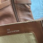 Linea Paolo Kamile Knee High Almond Toe Leather Tan Riding Boots(Size 9M) Photo 4