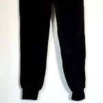 Good American NWT  Good Waist Jogger Sweatpant in Black - Size 1 (Small) Photo 3