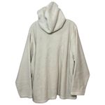 Disney  Grumpy Sherpa Fleece Hoodie Sweatshirt Sz XL White Pink Beads Snow White Photo 7