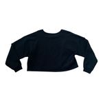 Babaton The group by black crop oversized sweatshirt womens small lounge yoga da Photo 1