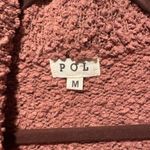 POL Cowl Neck High Low Sweater Pink Women’s Size Medium Photo 1