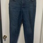 Democracy  Blue Ankle Cropped Jeans Classic Style Photo 0