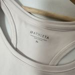 Athleta  Activewear Top Womens XL Lightweight Shanti Crop Tank Watercolor Stripe Photo 2