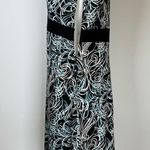 Loft Ann Taylor  Sleeveless Sheath Dress Abstract Blue Black Women’s Size 6 Photo 5