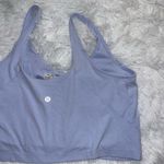 Lululemon Align Tank size 14 Light Blue Periwinkle Color has rip tag Photo 0