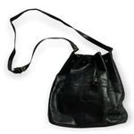 Genuine leather made in Italy black bucket bag Photo 0