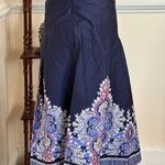 Charter Club Pleated A-Line Flare Skirt Multicolor Photo 3