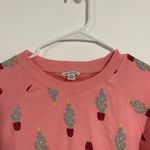 American Eagle Christmas Cactus Crewneck Sweater Photo 1