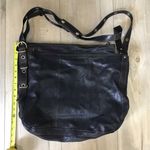 Elegant Black Leather Shoulder Bag rabeanco Photo 4