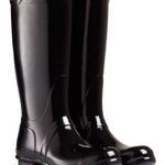 Hunter WOMENS ORIGINAL TALL GLOSS WELLINGTONS- BLACK Photo 0