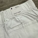 Gloria Vanderbilt  Women’s Sz Small Utility Shorts New NWT in White Cotton Photo 3
