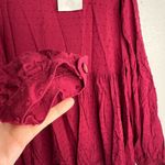 Altar'd State Altar’d State Baby Doll Top In Wine Photo 4