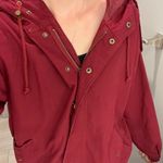 Forever 21 Maroon Cargo Jacket Photo 2
