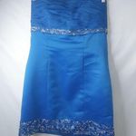 Mori Lee  13/14 Lapis Strapless Prom Dress Photo 0