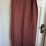 J.Crew  tan pink wool blend scarf Photo 0