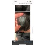 Ralph Lauren Womens  Trench Coat Collared Double Breasted Black Médium P Photo 9