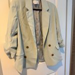 Maeve by Anthropologie Seafoam Green Blazer | Size XS Photo 4