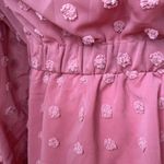 BTFBM Rose Pink One Shoulder Long Sleeve Mini Dress Size Large Photo 7