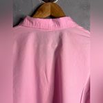 SKIMS  Pink Button Down Long Sleeve Poplin Button Shirt Pink M Oversized Sleep. Photo 3