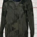 White House | Black Market  Camo Tunic Sweater Women's Small Photo 2