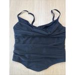 White Fox Boutique White Fox Mesh Corset Top Size Small 2470 Photo 1