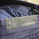 Liverpool Pants Womens 4 Blue Evening Blue Chino Straight Leg Stretch Trousers Photo 3