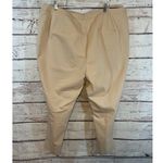 Calvin Klein  Dress Pants Ankle Flat Front Tan-20 Photo 3