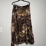 ZARA Cute Long Silk Skirt Photo 3