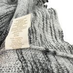 Free People  Beach Cardigan Sweater Stripe‎ Mohair Blend Gray Size Small Photo 10