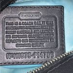 Coach  Zoe hobo bag in a black and grey signature canvas OS Photo 3