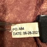 Thrill Jeans Denim Button Shirt Womens L Brown Acid Wash Distressed Western Boho Size L Photo 8