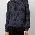 Black Cotton Cashmere Sweater Rails VENUS IRON BLACK TIE DYE size S Photo 0