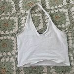 Brandy Melville White Halter Top Photo 2