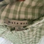 Haute Monde  green gingham shorts Photo 3