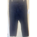 Banana Republic  Jeans High Rise Straight Cropped womens 8/29 black button fly Photo 3