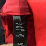 Rag and Bone  Red Straight Leg Trousers Sz 4 Photo 8
