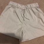 Lululemon  Cinchable Waist High Rise Woven Short 3.5” Bone Small Photo 1