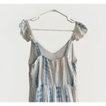 Japna Womens‎ Smocked Milkmaid Maxi Dress Size L Pink Princess Whimsical Photo 4