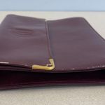 Must de Cartier Burgundy Leather Clutch w/ Retractable Strap - Preowned Photo 6