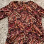 White Stag  long‎ sleeve large blouse sheer summer fall fairy whimsy Photo 3