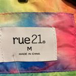 Rue 21 NWT Tie Dye Good Vibes Crop Windbreaker Pull Over Photo 5