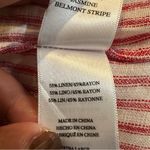 Rails  Women's Jasmine Smocked Linen Mini Dress in Belmont Stripe Size XL NWT Photo 10