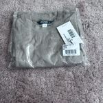 Splits59 Louise Rib Short Sleeve Baby Tee Latte New XS Photo 8