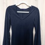 Hot Gal  Women Fringe Dress Size S Black Faux Suede Mini Western Y2K Indie Sleaze Photo 1