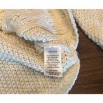 Cynthia Rowley ⭐️ 100% Cotton Long Sleeve Knit Winter Sweater Back Button Up S Photo 4