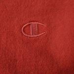 Champion Women's Orange Cropped Crewneck Sweatshirt Size Large Photo 9